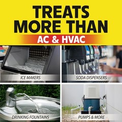 AC Drain Line Cleaner – Fast Acting Plant-Based Formula, Multi-Use HVAC…