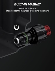 Oil Drain Plug Compatible with 2015-2024 F150 2.7L 5.0L Raptor Mustang, 2021-202