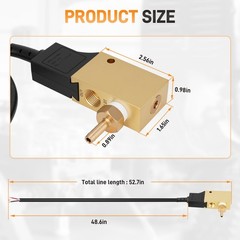 100879 Reedless Flow Switch For General Pump 3/8″ NPT 4000 PSI 12 GPM 5A Brass