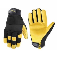 Wells Lamont Men’s Hydrahyde Waterproof Leather Work Gloves