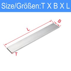 304 A2 Stainless Steel Flat Bar Plate Thick 3mm 4mm 5mm