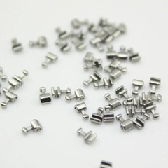50/100/200pcs Dental Crimpable Stainless Orthodontic for Arch Wire Hook T Shaped