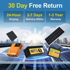 5KW 48V Solar Hybrid Inverter 100A MPPT Charge Controller Certified Refurbished
