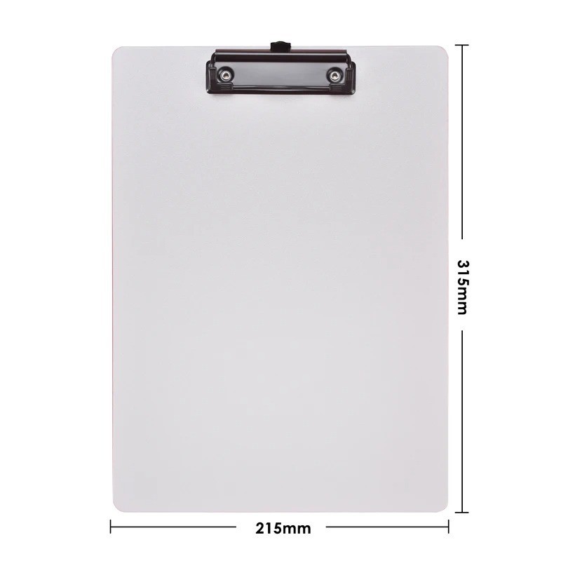 A4 Clipboard Folder with Storage Writing Pad Memo Organizer School Office