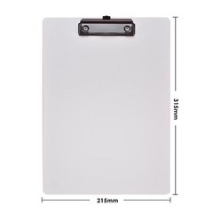 A4 Clipboard Folder with Storage Writing Pad Memo Organizer School Office