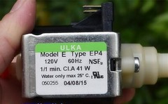 ULKA EP4 AC120V 41W 60Hz Solenoid Pump Water Pump for Coffee Espresso Machine