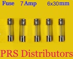 Fuse 7A 250V 6X30mm Glass Fuse 7 Amp 5 pieces USA SELLER