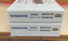 Volvo Model A40G Articulated Dump Truck Service Manual