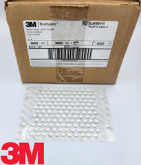 1 Sheet 3M Bumpon Clear Self Adhesive Bumper Feet 132 Pc Blister Pack 4mm Thick