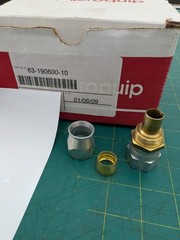 EATON AEROQUIP 63-190600-10 Reusable fitting #10 -AN Hydraulic Hose !Charity!