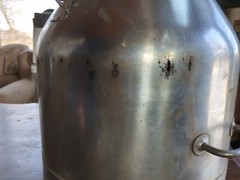 DeLaval 5gal. Stainless Milking Machine Can Pail Bucket W/Lid