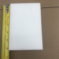 DELRIN SHEET 6 inch x 4 inch x 3/4 inch
