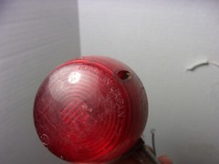 Vintage Tail Light Red Lens Rat Rod Hot Rod