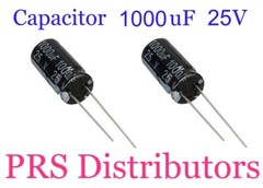 1000uF 25V Radial Electrolytic Capacitor 1000mF25 Volts 1000 uF 10X20mm 10 Piece