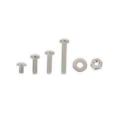 700Piece Nuts and Bolts Assortment Kit 4-40 #6-32 #8-32 #10-24 Phillips Pan Head