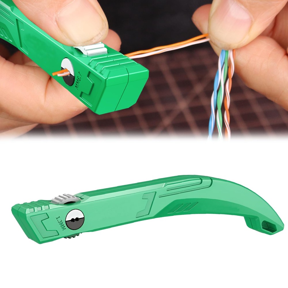 Wire Straightener & Untwist Tool for 1.3mm Crystal Network Cables – Efficient…