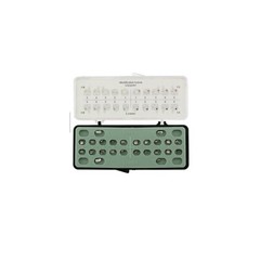 Dental MIM Orthodontic Brackets Braces 1st Molar Tubes MBT Roth 022 3 4 5 6-6