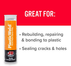 8237 Plasticweld Plastic Repair Epoxy Putty – 2 Oz.