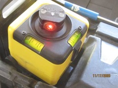 Empire Blazer rotary laser level #972-01. Two units w cases.