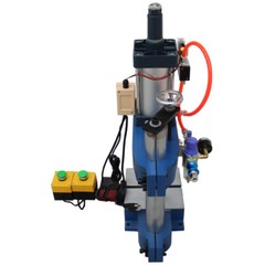 1100lbs Punching Press Pneumatic Punch Machine Stroke 2″- 4 ” Punching Hole