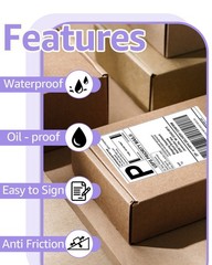 6Rolls fit for DYMO LW 4XL Direct Thermal Shipping Labels 220/Roll 1744907 4″x6″