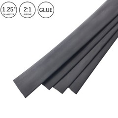 2:1 Heat Shrink Tubing Tube 1.25″ Glue Waterproof Dual Wall Wires Wrap