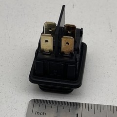 Marquardt 1932.3130-00 Black IP40 Rocker Switch DPST ON-OFF 16A 125/250V