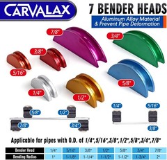 Professional-grade Tube Bender Kit with Cutter & Deburring Tool, Portable Design