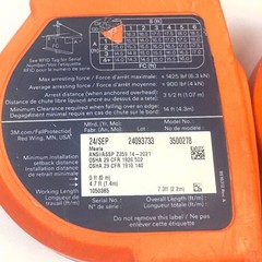 3M DBI-SALA Nano-Lok Edge 8′ Self-Retracting Lifeline 3500227