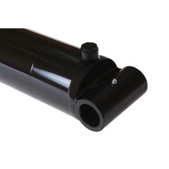 Hydraulic Cylinder Welded Double Acting 4″ Bore 24″ Stroke Cross Tube 4×24 NEW