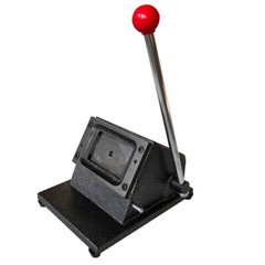 Intbuying New 86*54mm CR80 All Metal Manual PVC Business Card Die Cutter Machine