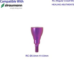 Dental Regular Closure Cover Cap Screws Healing Abutment fit ITI Straumann RC
