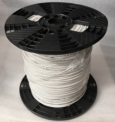 CAROL 850ft 18AWG 4 Conductor Stranded Plenum Cable White Alarm Speaker Control