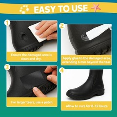 Bondtech Wader Repair Kit, Flexible Wetsuit 2.12oz 1pack, transparent