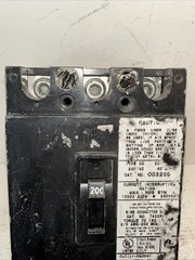 Tested CC3200 – Cutler Hammer 200A 240V 3-Pole Molded Case Circuit Breaker