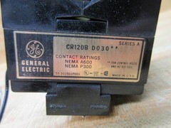 General Electric CR120B D03041 GE Relay CR120B D030