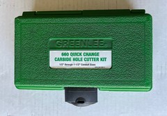2 Sets Carbide Hole Cutters (Greenlee 660 & Ideal 36-311 Sets – Both Partial)