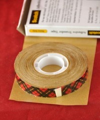 Scotch® ATG Adhesive Transfer Tape 969 Clear 1/2 in x 18 yd Heavy Duty USA