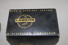 2 Boxes of 100 Lamson 3/8″ x 2″ Ribbed Carriage Bolts & Nuts Vintage USA