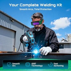 Seesii 110V Welding Machine 120Amp Portable ARC Welder Gun Hand Held Welder