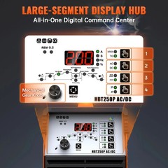 200A 220V HF Aluminum Tig Welder AC/DC Pulse MMA TIG Welding Machine&Foot Pedal