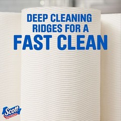 Scott Paper Towels, Choose-A-Sheet, 6 Double Rolls = 12 Regular Rolls (108 Sh…