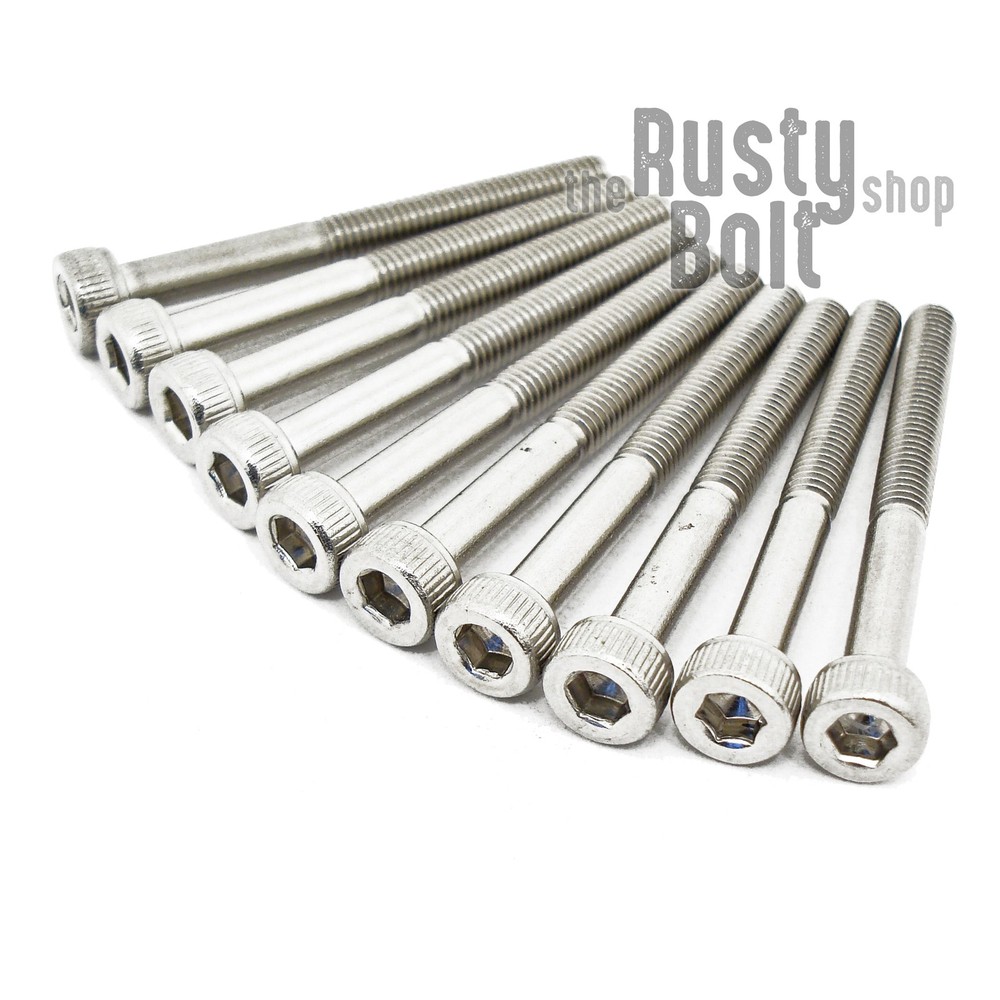 M3 x 30mm, Socket Head Cap Screws, A2 304 18-8, Stainless Steel, Smooth