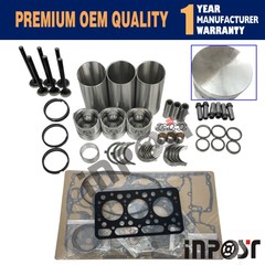 Overhaul Rebuild Kit for Kubota DH1101 Engine L245 L245DT L245C Tractor D1101
