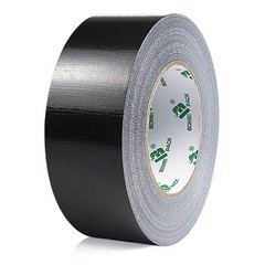 Duct Tape 1.5 inches Wide Black Industrial Grade 1.5 inches x 60 Yards 179 ft…