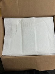 MCKesson Patient Exam Gown McKesson One Size Fits Most White Disposable 50Pack