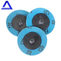 51Pcs 2″ Roll Lock Die Grinder Quick Change Sanding Disc 36 60 80 120 240 Grit