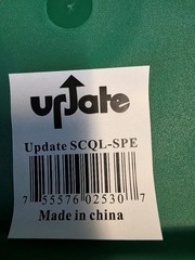 UPDATE INTERNATIONAL SCQL SPE 6 Pcs Square PE Container Lids Green New in Box