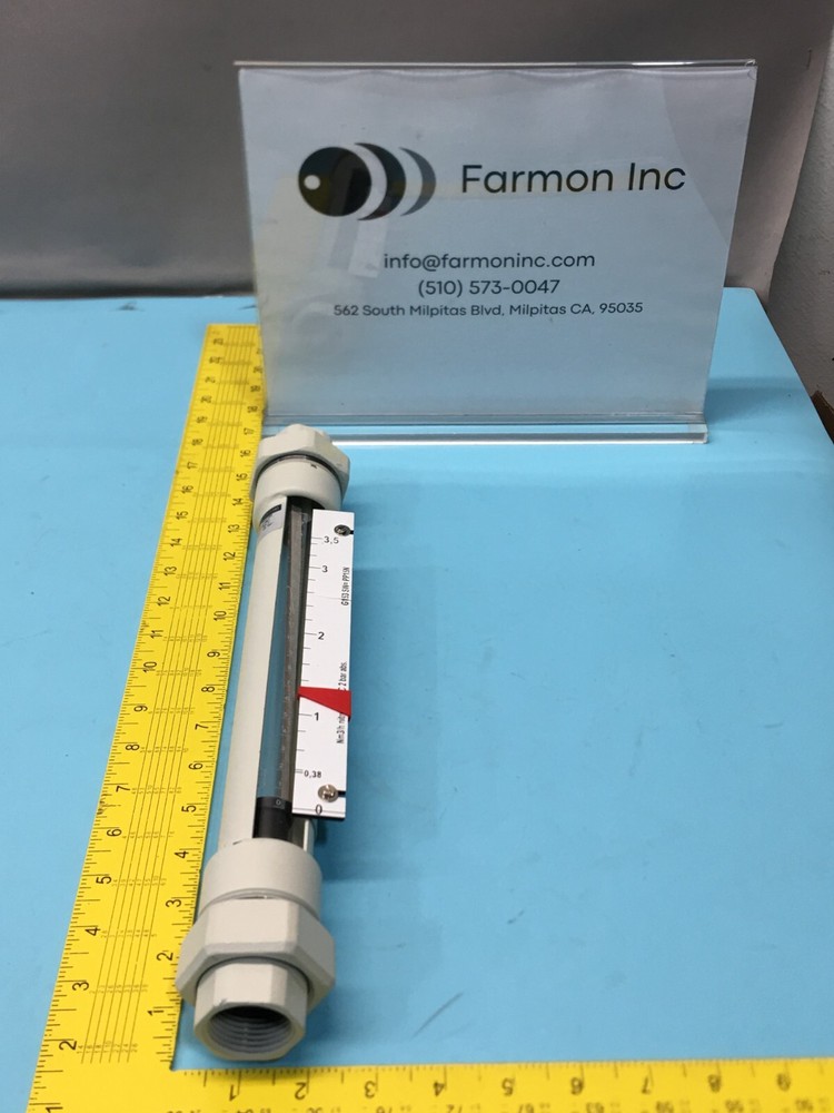 ROTA YOKOGAWA FLOW METER RAGH02 176 DEGREES F MAX 1″ CONNECTION, 177148