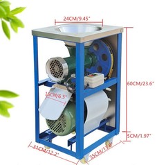 Fish Chicken Bones Crusher Feed Processer Meat Grinder Feed Machine US Plug